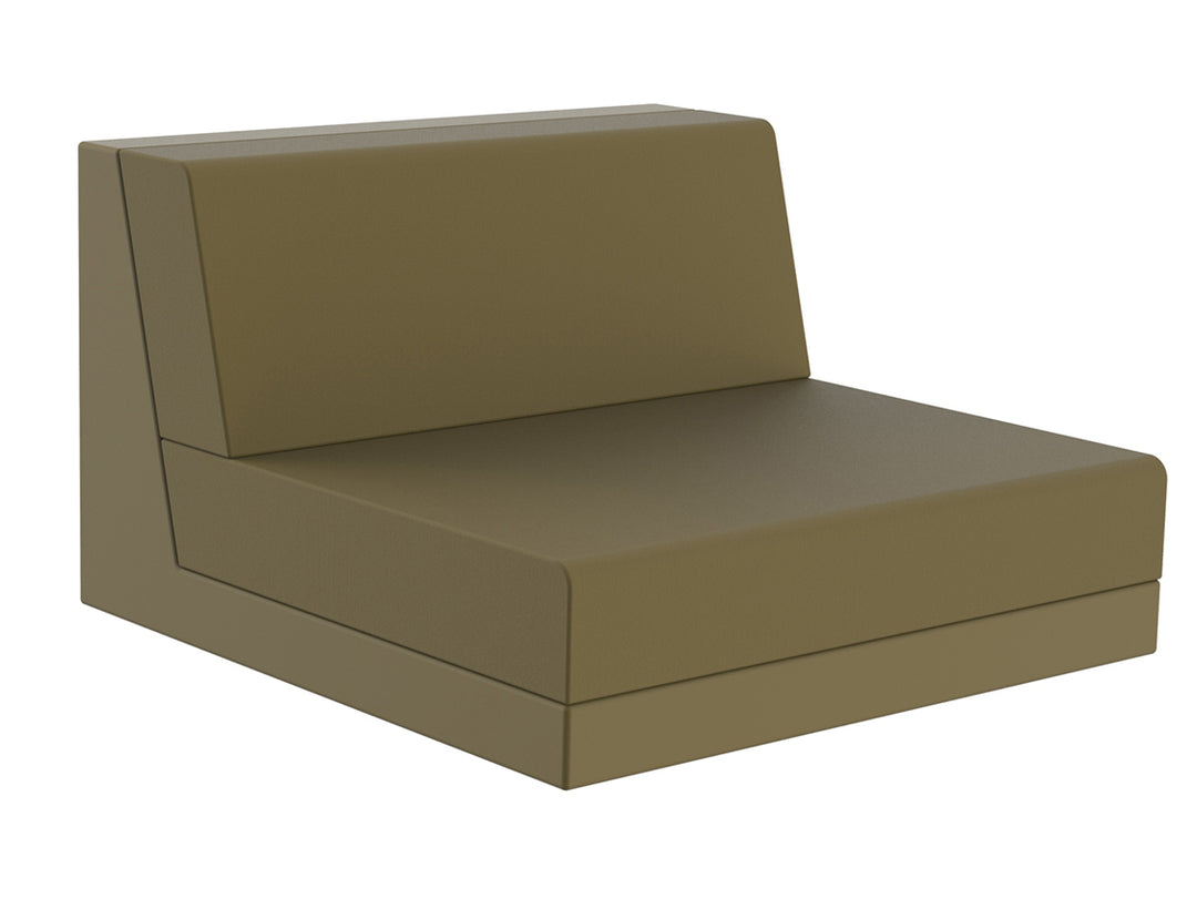 Canapea modulară centrală joasă Pixel Ramón Esteve, Vondom