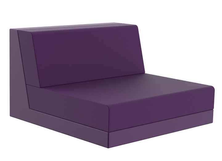 Canapea modulară centrală joasă Pixel Ramón Esteve, Vondom