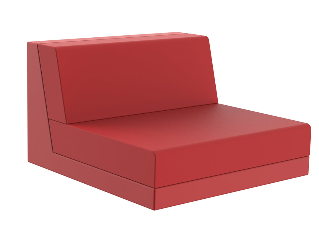 Canapea modulară centrală joasă Pixel Ramón Esteve, Vondom