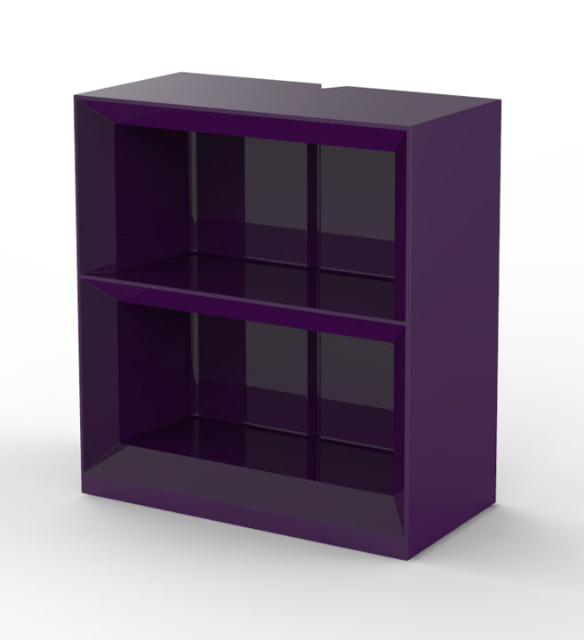 Dulap exterior cu rafturi 100x100x50cm Vela - Ramón Esteve, Vondom