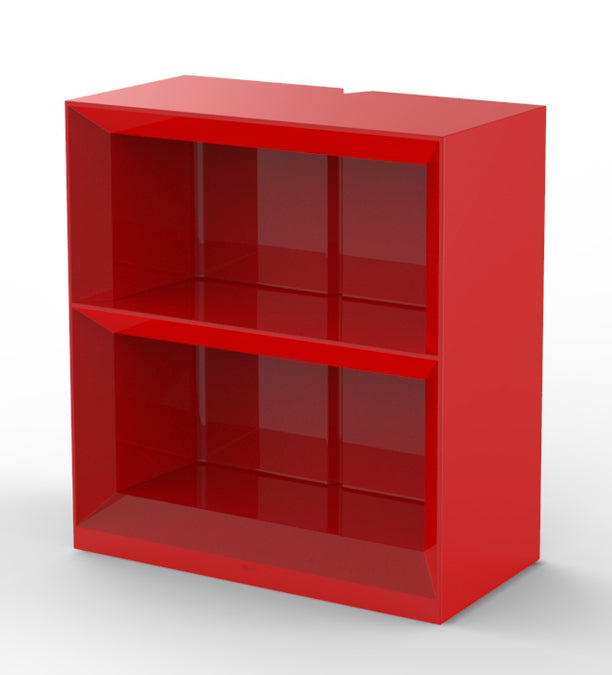 Dulap exterior cu rafturi 100x100x50cm Vela - Ramón Esteve, Vondom