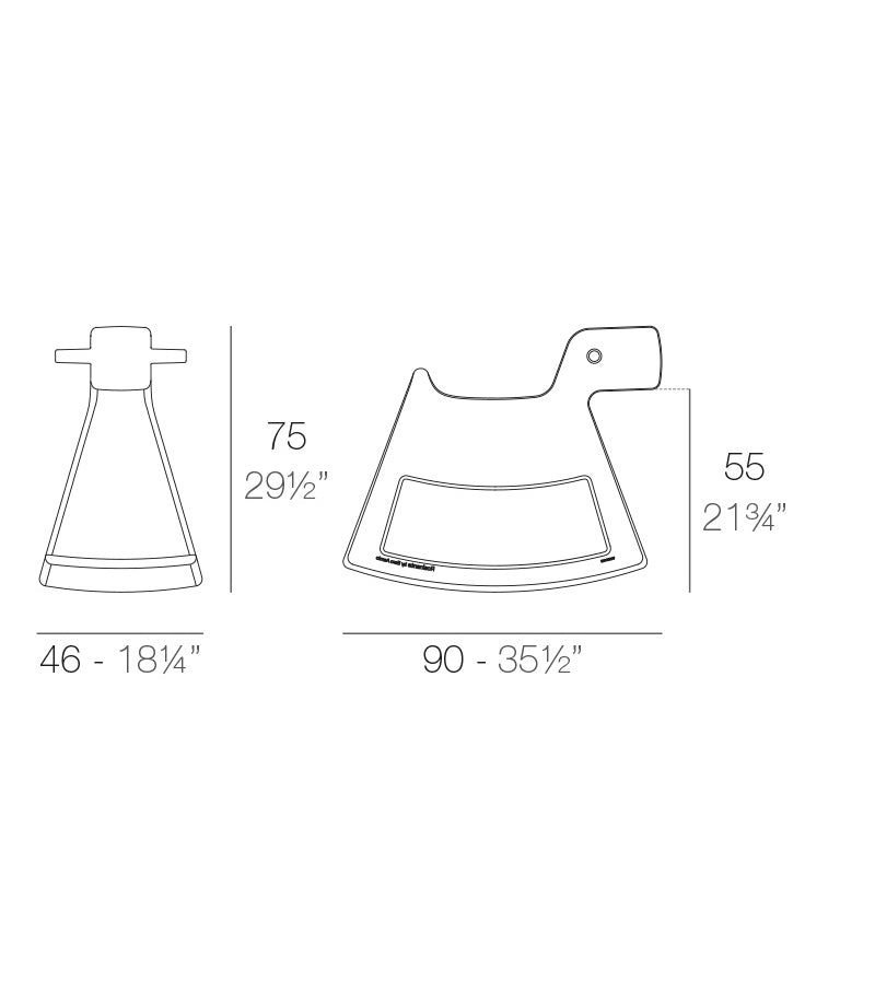 Balansoar Rosinante Eero Aarnio, Vondom