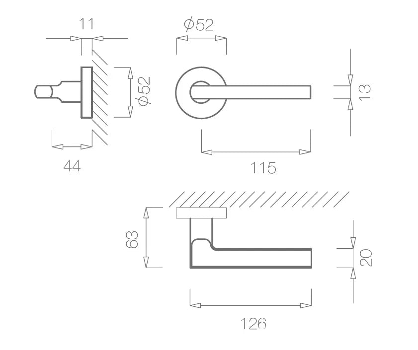 Maner usa inox, 2253, Tupai