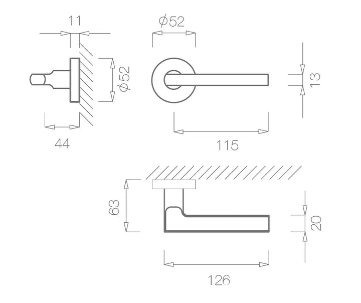 Maner usa inox, 2253, Tupai