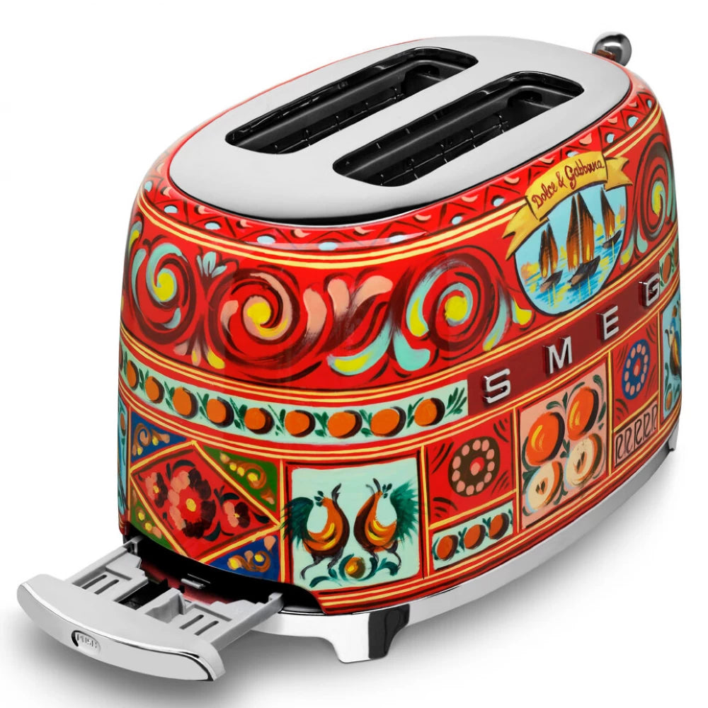 Prajitor de paine Smeg Dolce&Gabanna TSF01DGEU, Sicily is my love