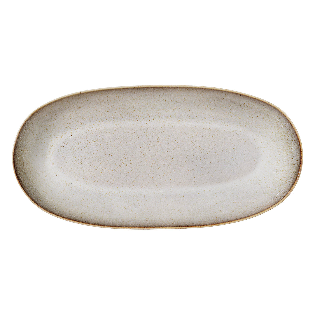 Platou Servire Ceramică Naturală Bloomingville - Imagine 2