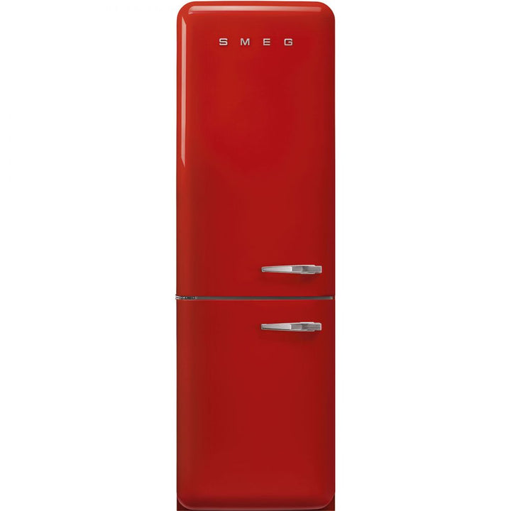 Combina frigorifica retro stanga rosu, FAB32LRD5, Smeg