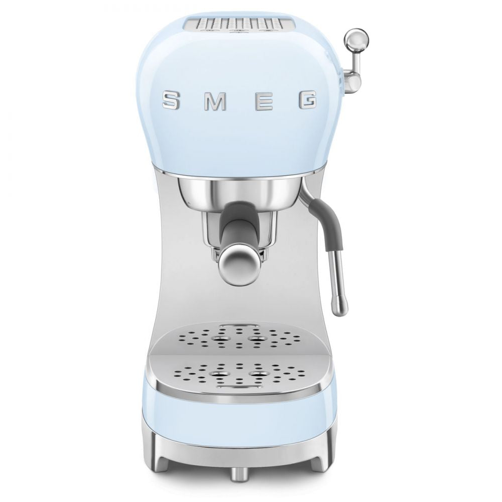 Espressor albastru de cafea ECF02PBEU, Smeg