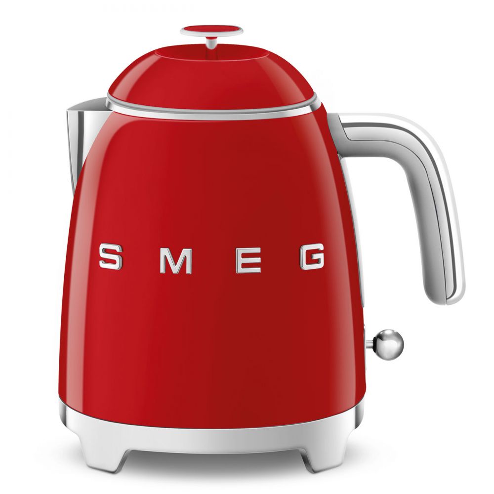 Mini fierbator de apa retro rosu, KLF05RDEU, Smeg