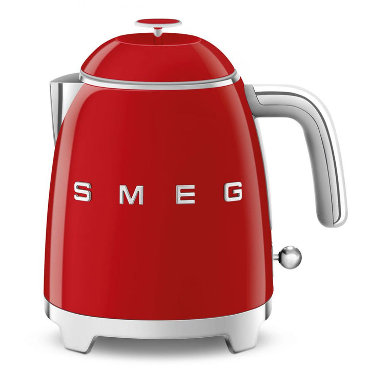 Mini fierbator de apa retro rosu, KLF05RDEU, Smeg