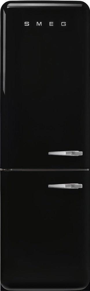 Combina frigorifica retro stanga negru, FAB32LBL5, Smeg