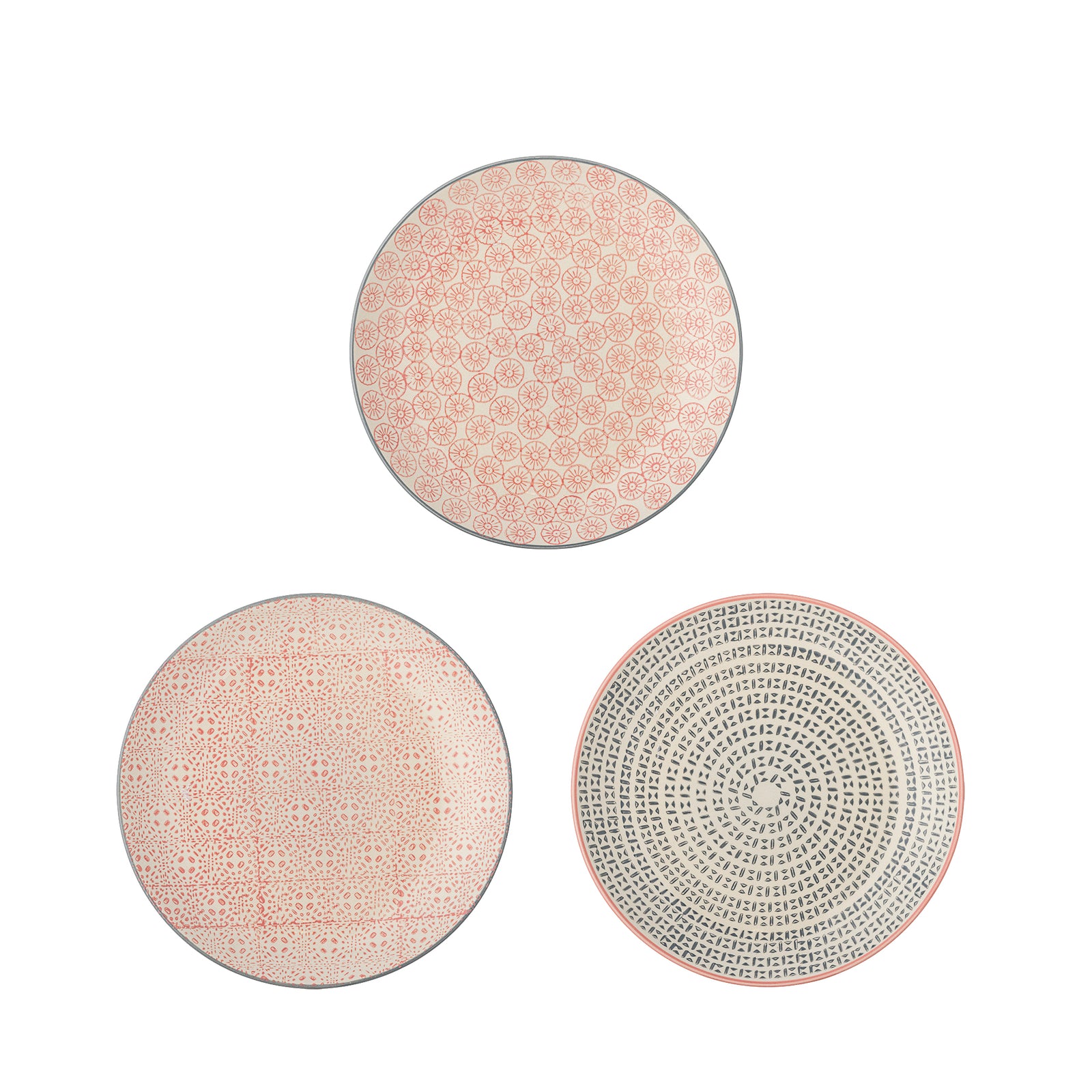 Farfurie Ceramică Multicoloră Bloomingville - Imagine 1