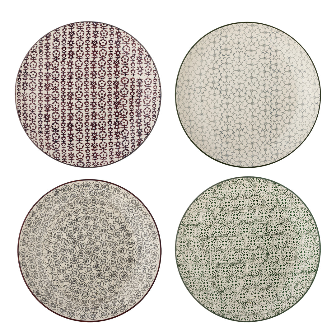 Farfurie Ceramică Multicoloră Karine Bloomingville - Imagine 1