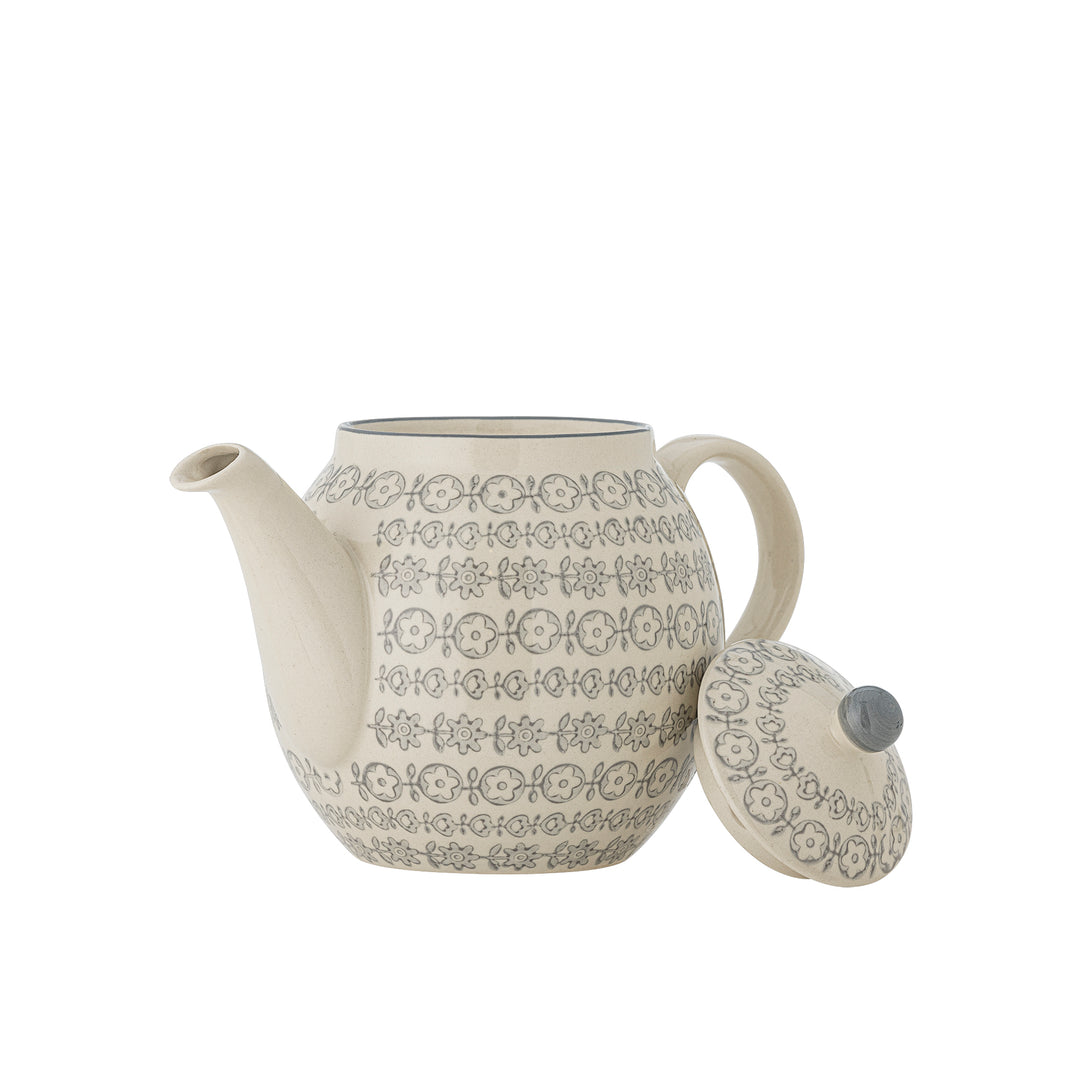 Ceainic Ceramică Gri Bloomingville - Imagine 3