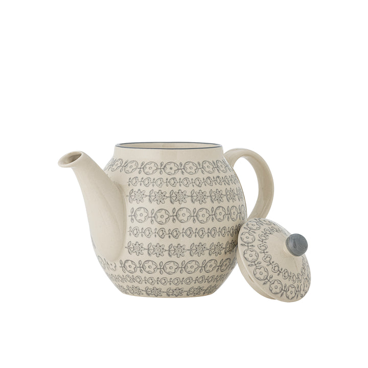 Ceainic Ceramică Gri Bloomingville - Imagine 3