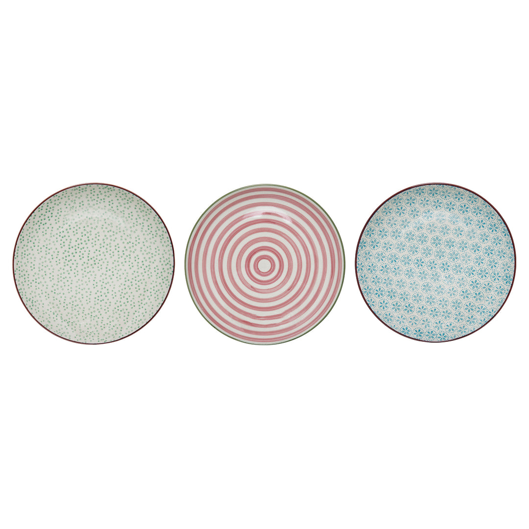 Farfurie Ceramică Multicoloră Patrizia Bloomingville - Imagine 1
