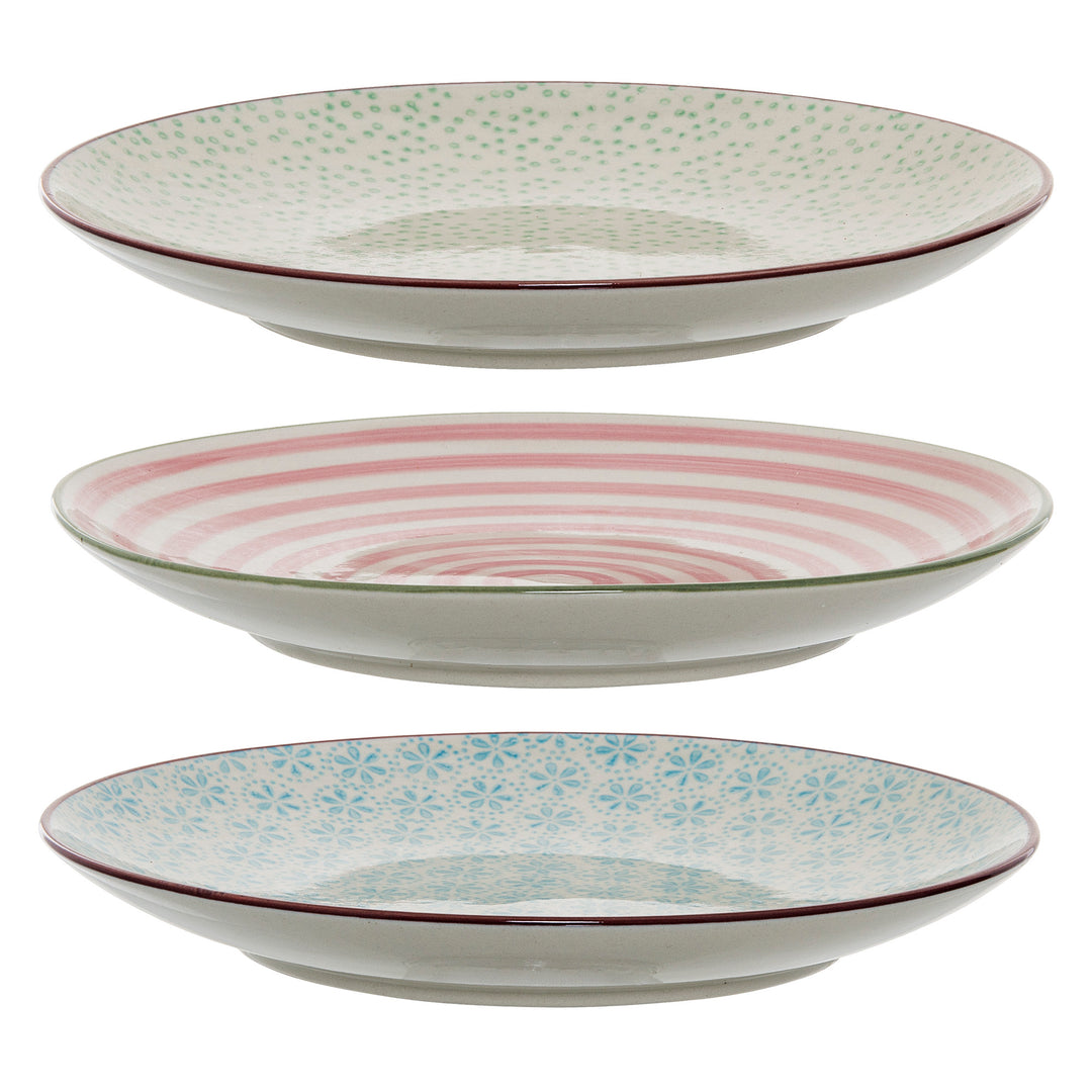 Farfurie Ceramică Multicoloră Patrizia Bloomingville - Imagine 2