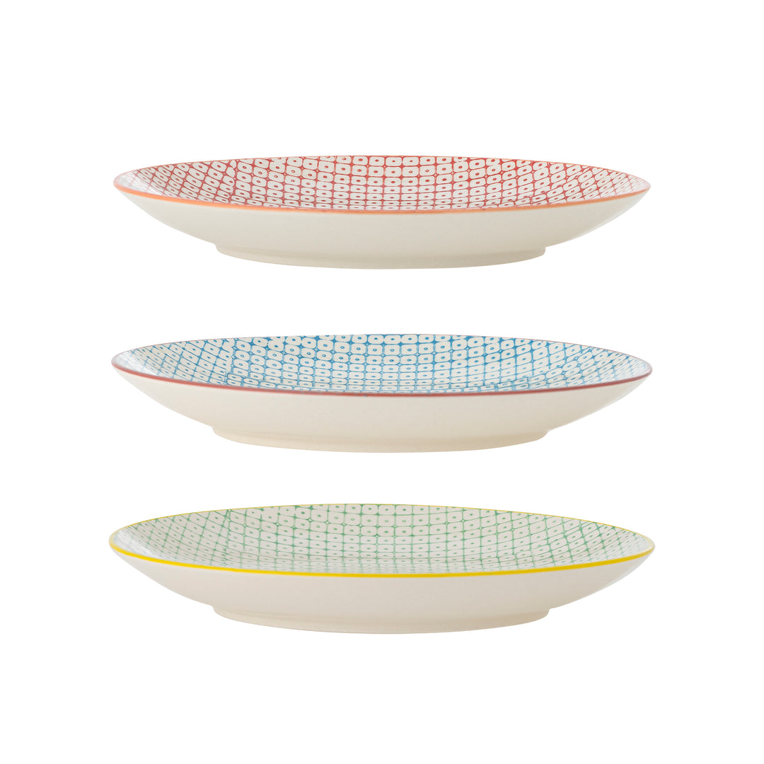 Farfurie Ceramică Multicoloră Bloomingville - Imagine 2