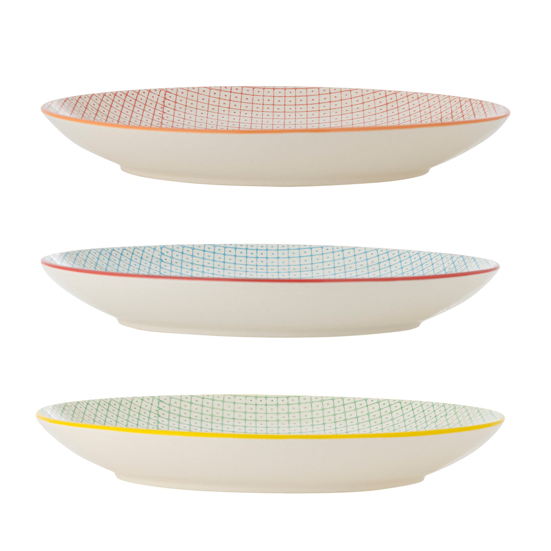 Farfurie Ceramică Multicoloră Bloomingville - Imagine 2