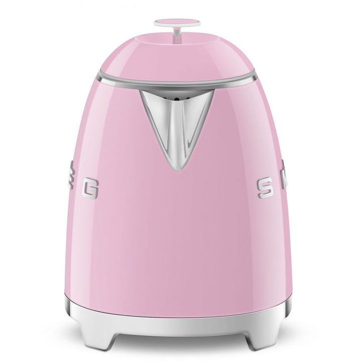 Mini fierbator de apa retro roz, KLF05PKEU, Smeg (BlackFriday)