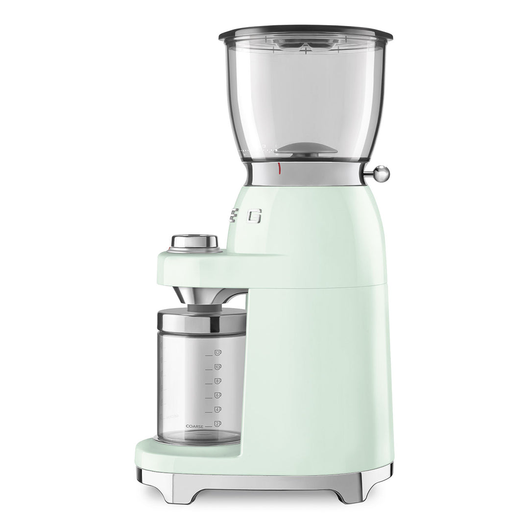 Rasnita de cafea verde smarald, CGF01PGEU, Smeg