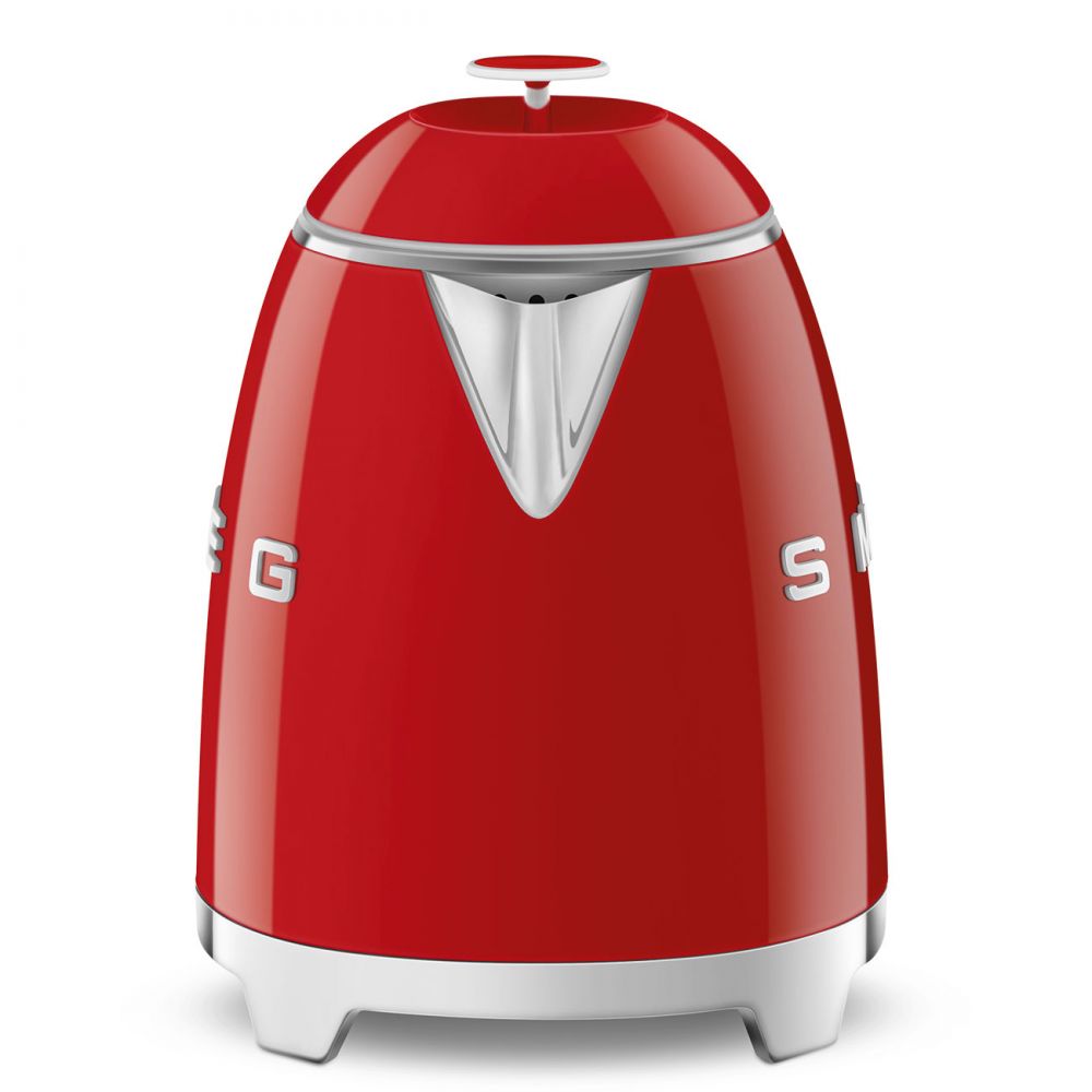 Mini fierbator de apa retro rosu, KLF05RDEU, Smeg