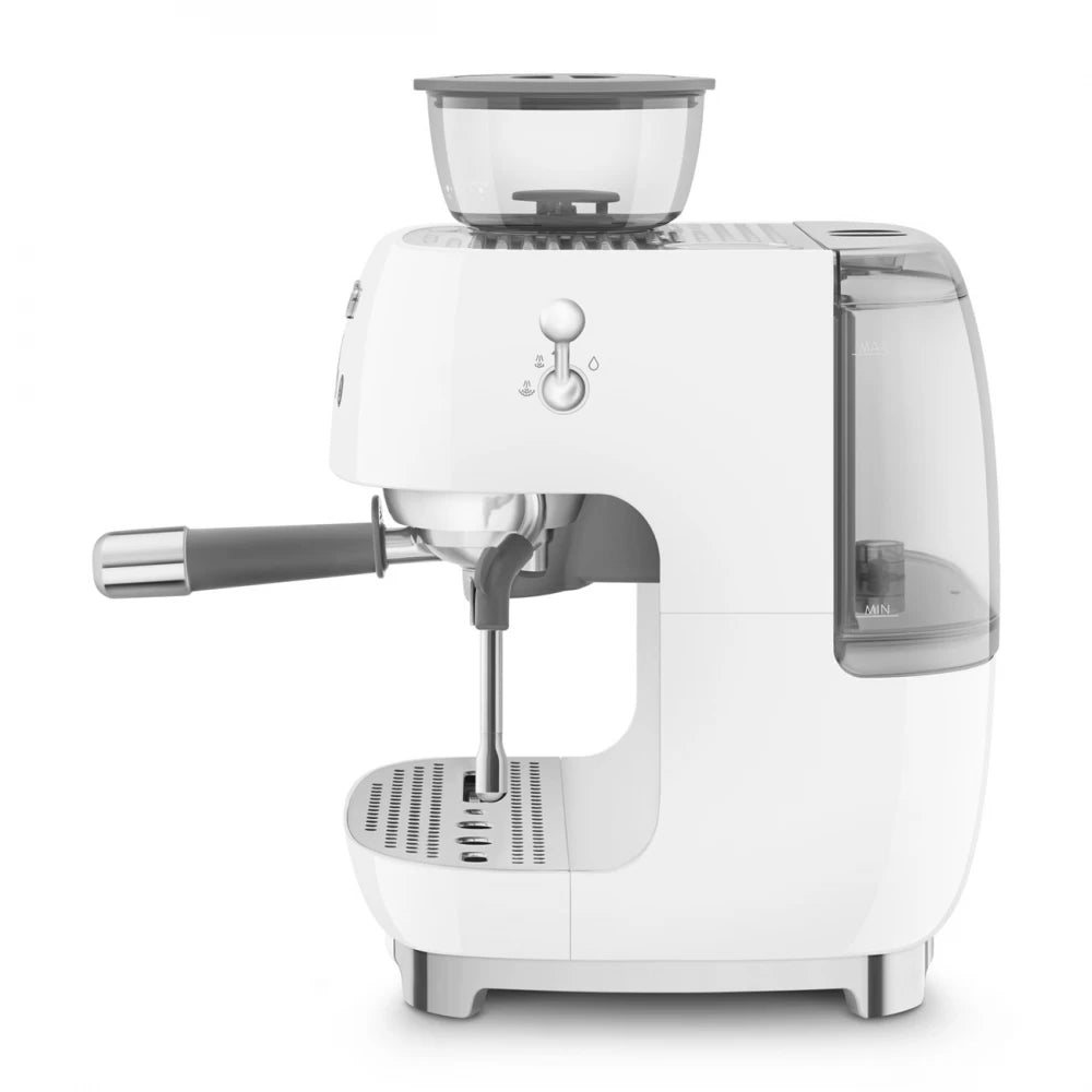 Espressor manual alb 50's Style, EGF03WHEU, Smeg