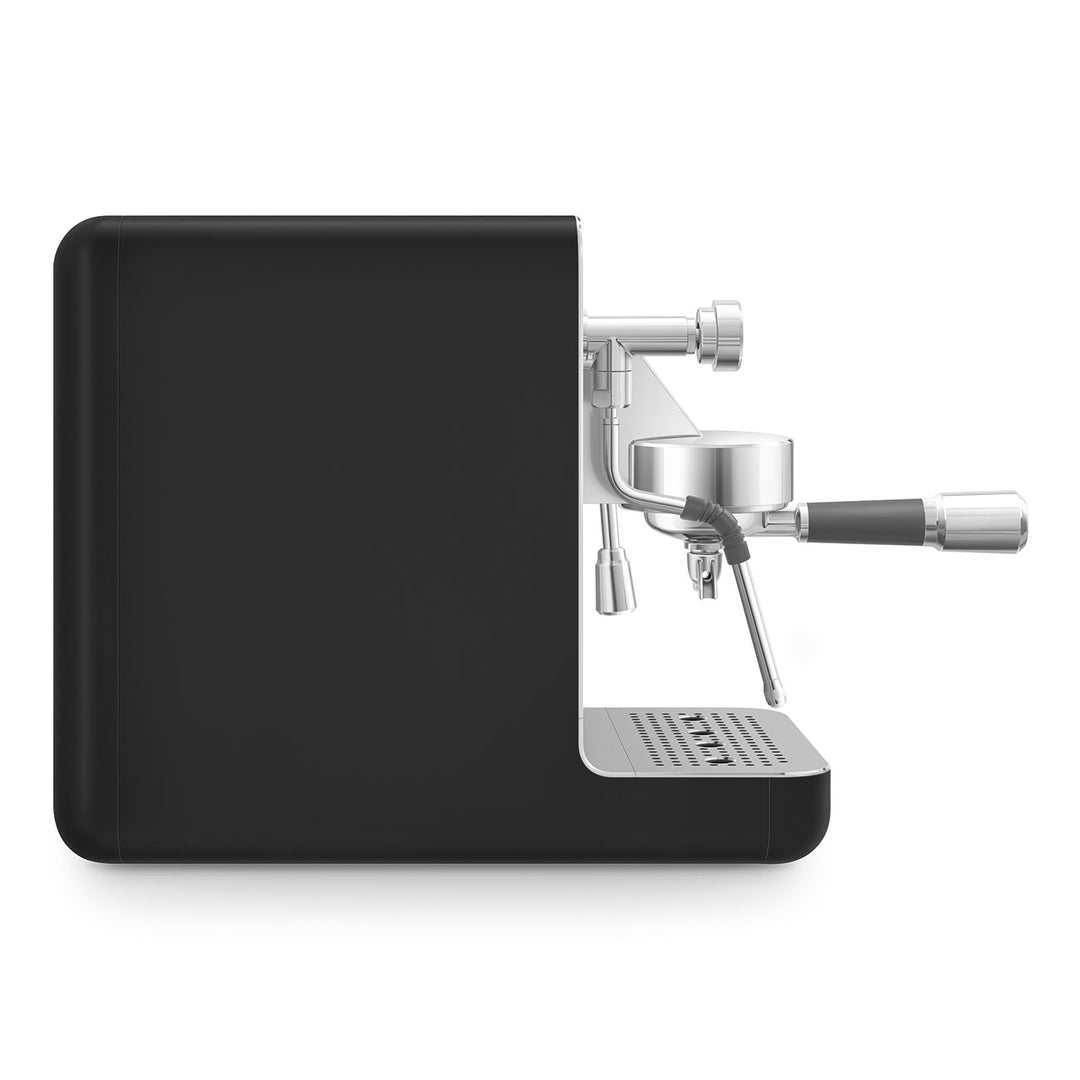 Aparat de cafea espresso manual Minipro negru, EMC02BLMEU, Smeg