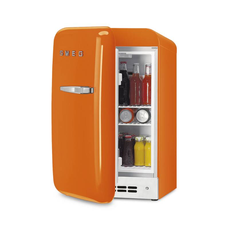 Frigider 34 l portocaliu, FAB5LOR5, Smeg