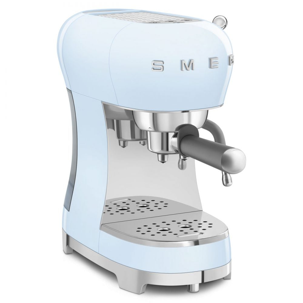 Espressor albastru de cafea ECF02PBEU, Smeg