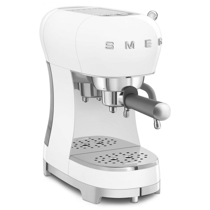 Espressor alb de cafea ECF02WHEU, Smeg