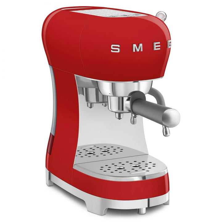 Espressor rosu de cafea ECF02RDEU, Smeg