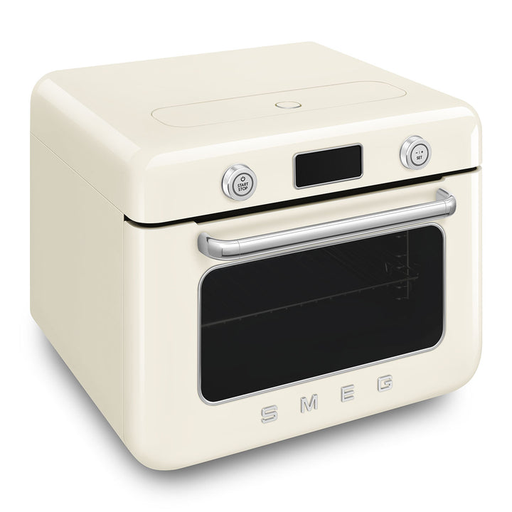 Mini cuptor crem cu aburi, COF01CREU, Smeg