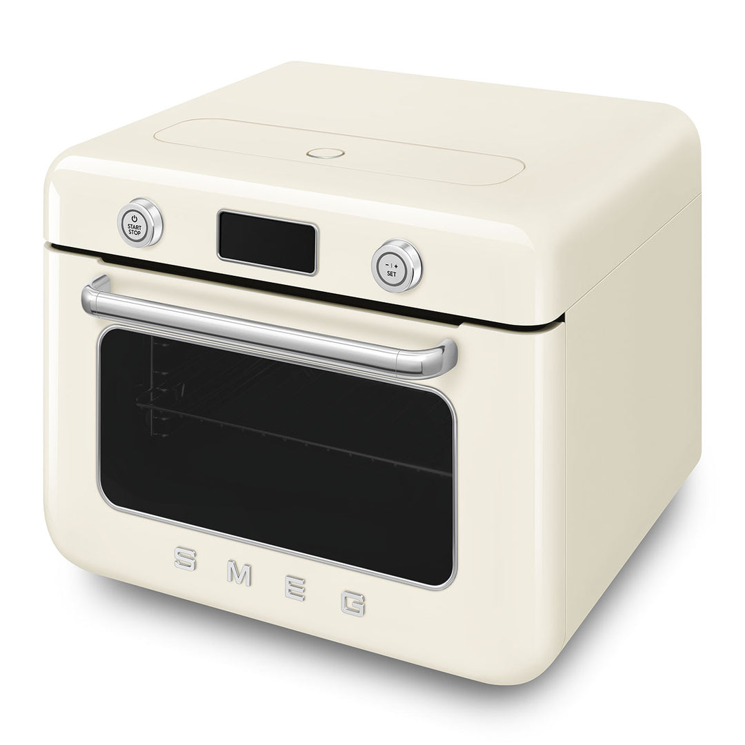 Mini cuptor crem cu aburi, COF01CREU, Smeg
