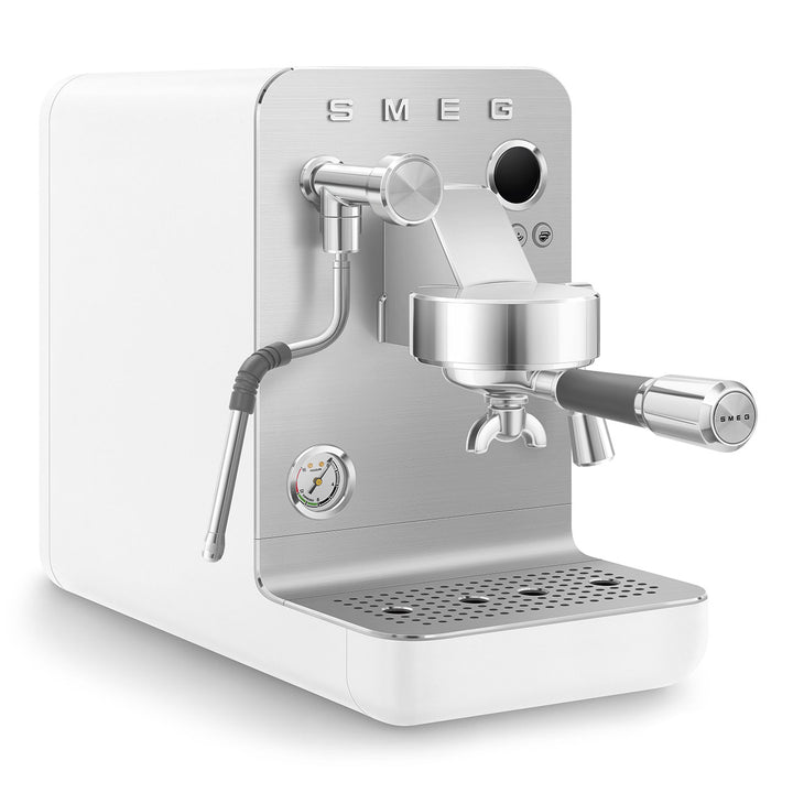 Aparat de cafea espresso manual Minipro alb, EMC02WHMEU, Smeg