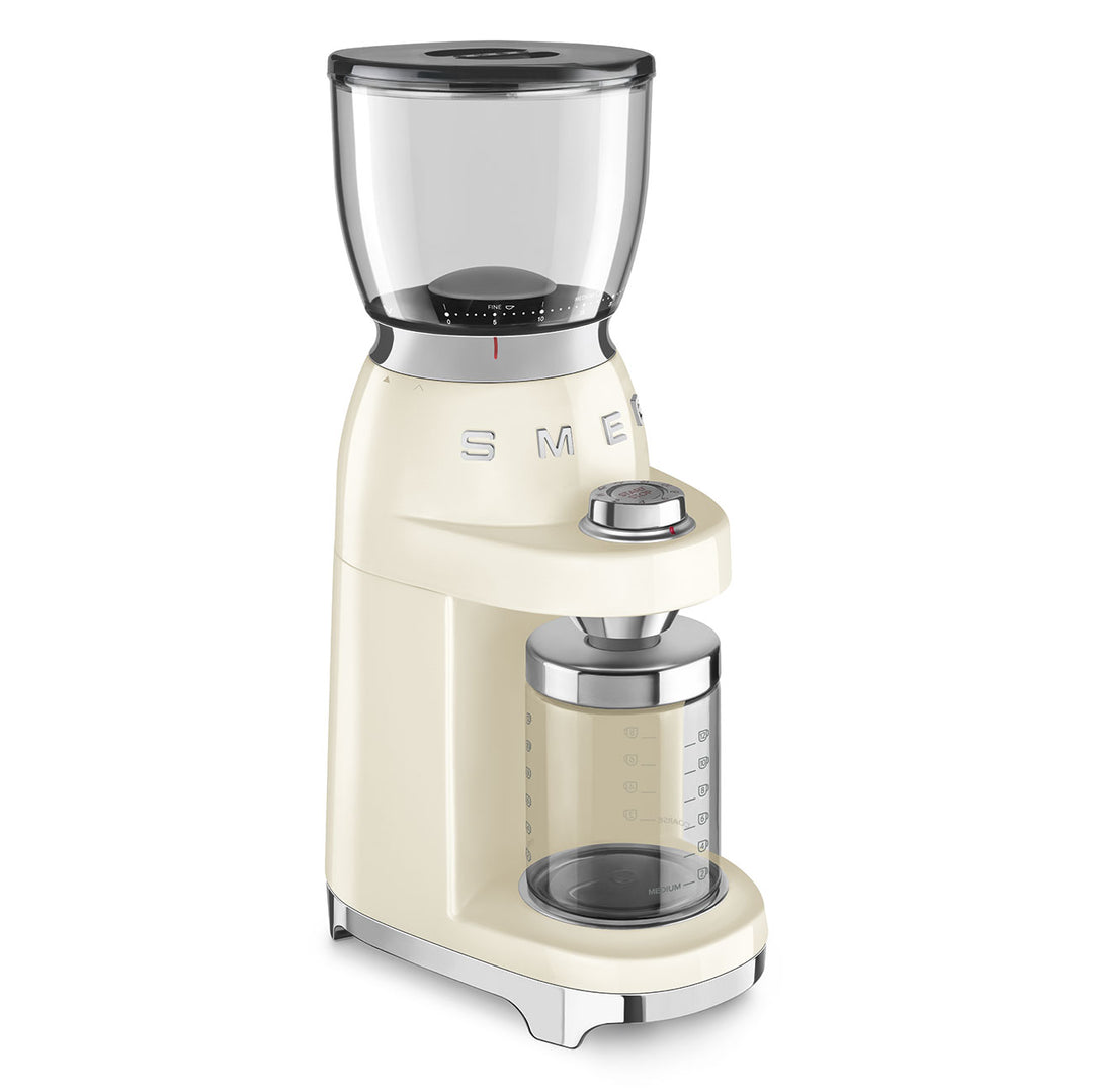 Rasnita de cafea crem, CGF11CREU, Smeg