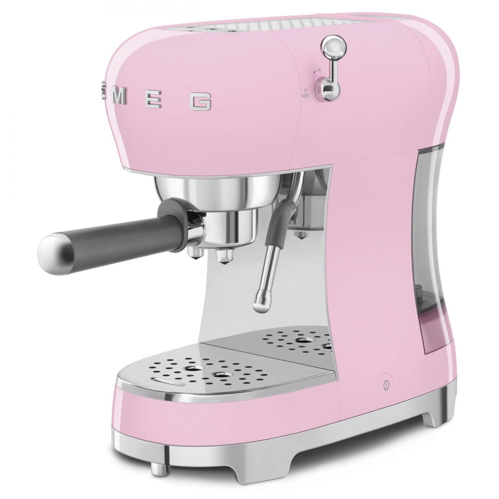 Espressor roz de cafea ECF02PKEU, Smeg