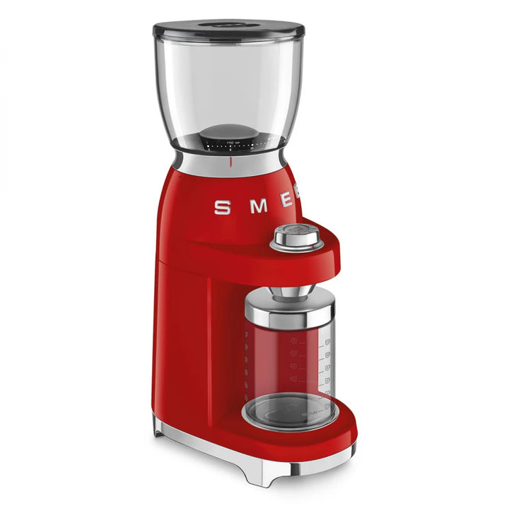 Rasnita de cafea rosie, CGF11RDEU, Smeg