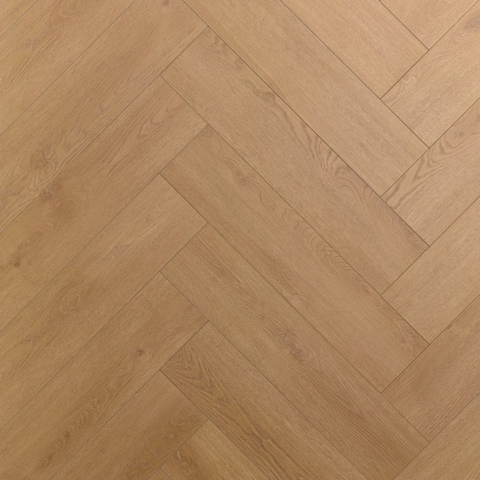 Parchet laminat 8mm Elegant Herringbone 525, Calisson Oak, 4V, X-lock, Alsapan (BlackFriday)