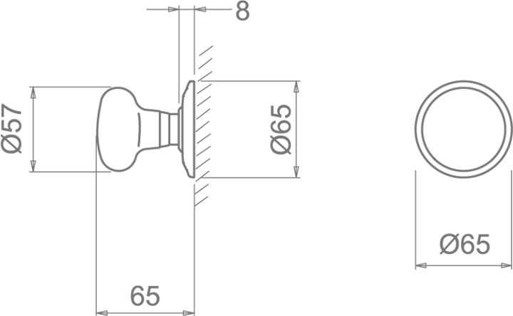 Maner usa crom satinat, 589 5S, Tupai