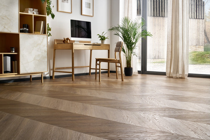 Parchet SPC, 5mm, Amaron Chevron, CLC 229, Rochester Oak, Arbiton
