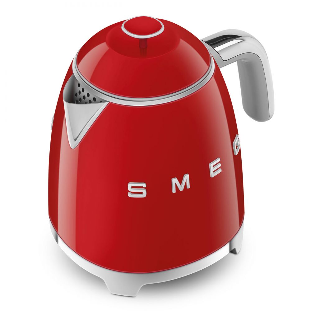 Mini fierbator de apa retro rosu, KLF05RDEU, Smeg