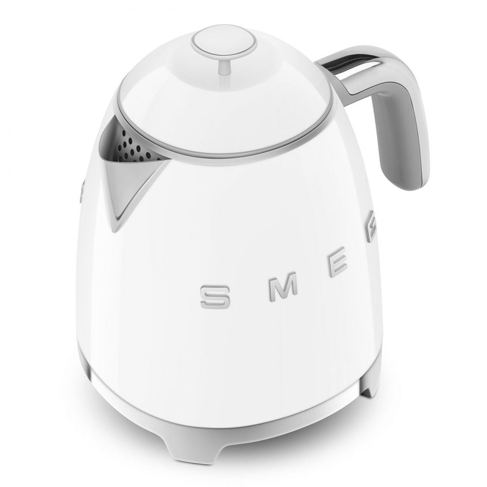 Mini fierbator de apa retro alb, KLF05WHEU, Smeg