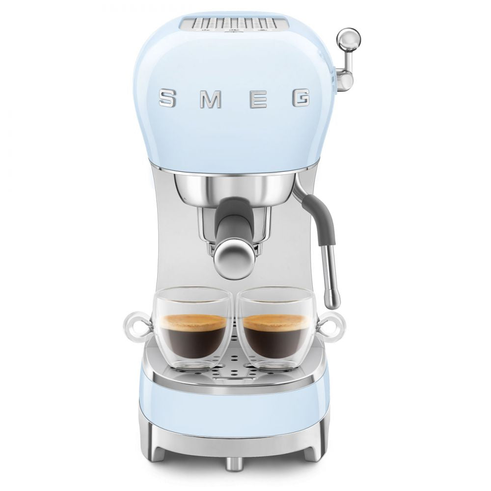 Espressor albastru de cafea ECF02PBEU, Smeg