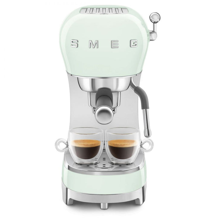 Espressor verde de cafea ECF02PGEU, Smeg