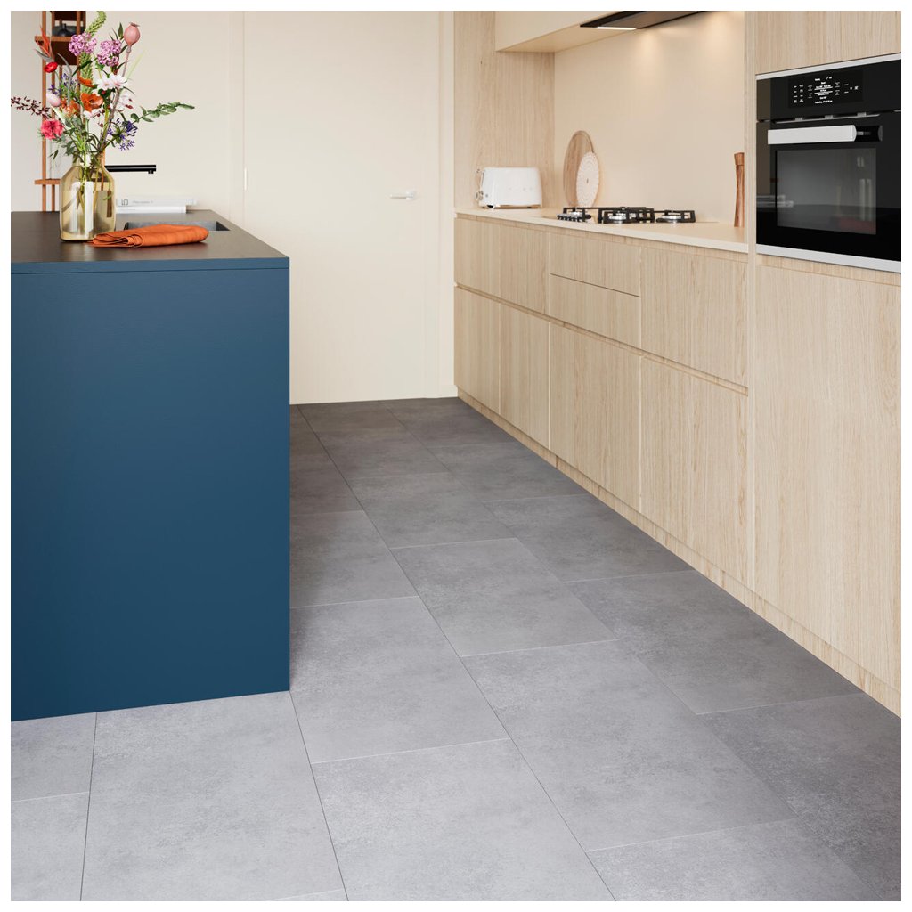 Parchet SPC Fuji 6mm, Zenn RigidClick Comfort 55 Tile, Berry Alloc