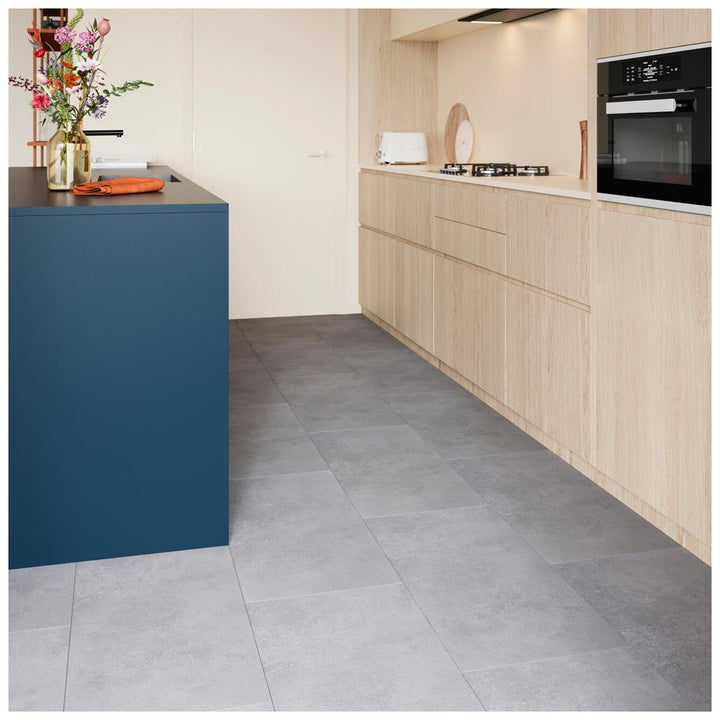 Parchet SPC Fuji 6mm, Zenn RigidClick Comfort 55 Tile, Berry Alloc