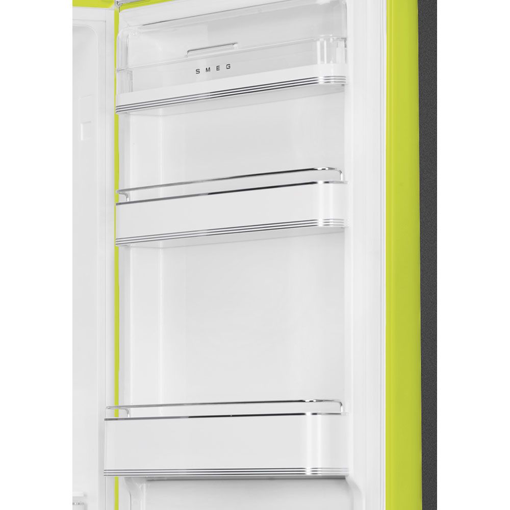 Combina frigorifica retro dreapta verde lime, FAB32RLI5, Smeg