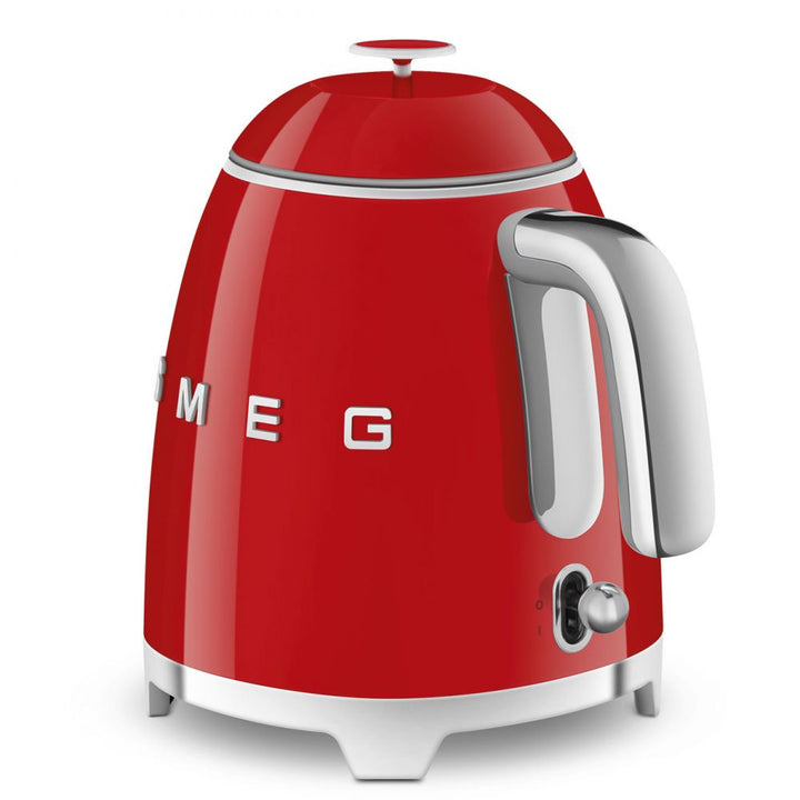 Mini fierbator de apa retro rosu, KLF05RDEU, Smeg