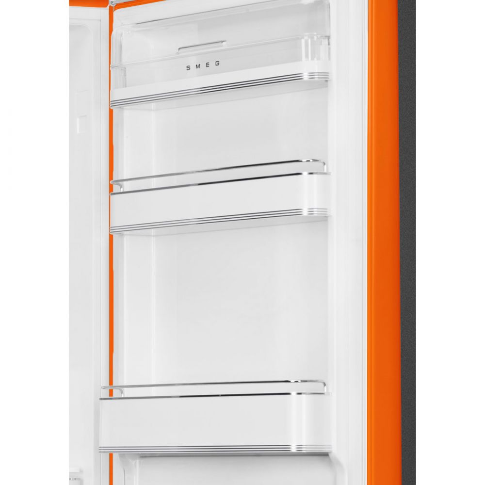 Combina frigorifica retro dreapta portocaliu, FAB32ROR5, Smeg